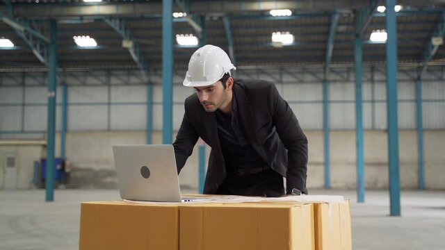 factory engineer was delighted after he looked at the notebook, the engineer achieved his goal
