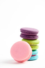 Macaroon isolated on a white background