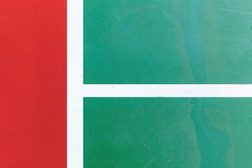 A close up of white lines on the tennis court floor pattern and baclground seamless