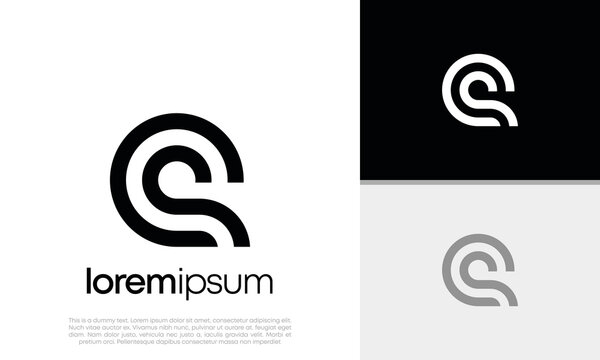 Innovative high tech logo template. Template label for blockchain technology. Technology Logo. Initial Q logo design.