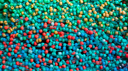 handmade necklaces, close-up background image