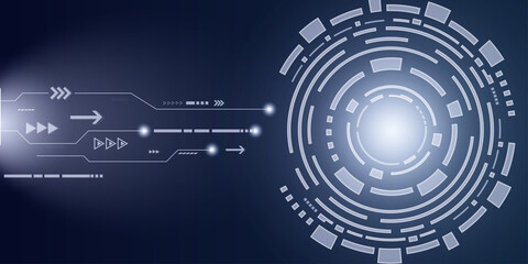 Abstract digital technology background.arrow. vector,illustration.