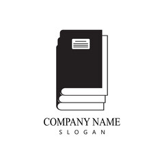 Book reading logo and symbols template icons app