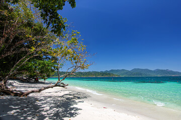 Fototapeta na wymiar Beautiful Thailand travel island 