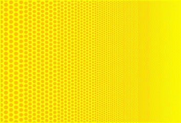 Yellow Degressive round gradiant