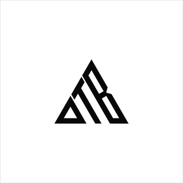 D T B letter logo creative design. DTB icon