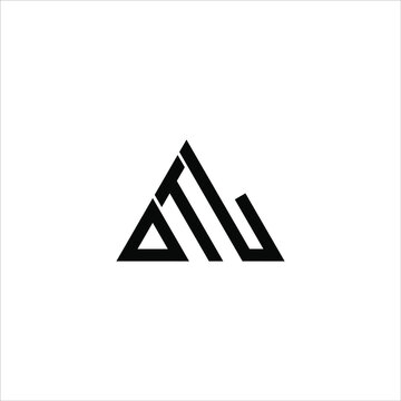 D T L letter logo creative design. DTL icon