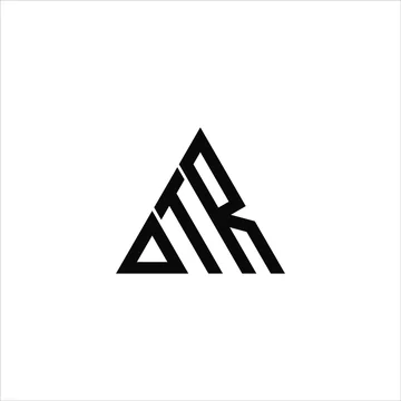 D T R letter logo creative design. DTR icon