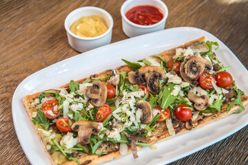 Mushroom Pizza