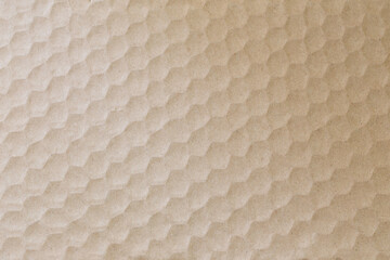 Fototapeta premium recycled packaging cardboard texture with honeycomb