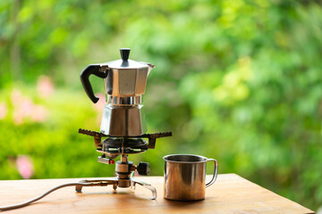 ドロップしたコーヒー
