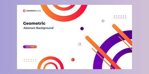 Geometric minimalistic color composition mural background. Creative poster, wallpaper, cover, brochure, card, packaging, branding, pattern. Flat design vector illustration