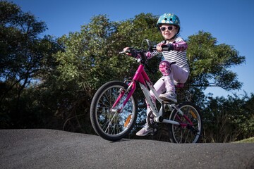 Obraz premium On the bike track