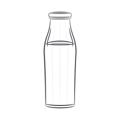 bottle isolated on white background