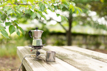 ドリップしたコーヒー