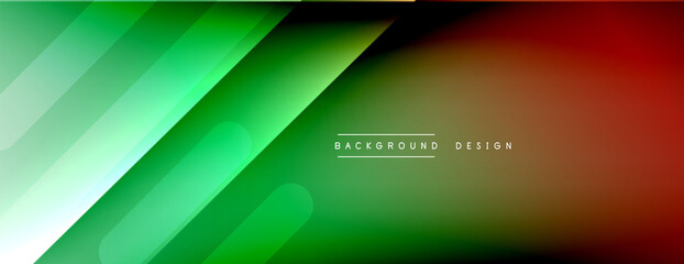 Dynamic lines abstract background. 3D shadow effects and fluid gradients. Modern overlapping forms