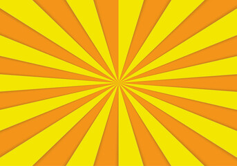 Pop art yellow and shadow comics book cartoon magazine cover, Vintage background.