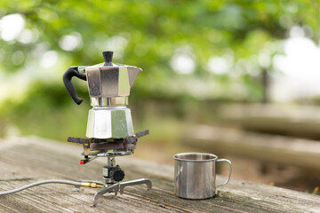 ドリップしたコーヒー