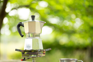ドリップしたコーヒー