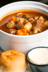 Guinness and beef soup