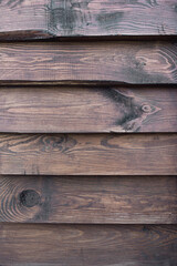  Shabby wood texture. Dark brown wood planks background.