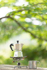 ドリップしたコーヒー