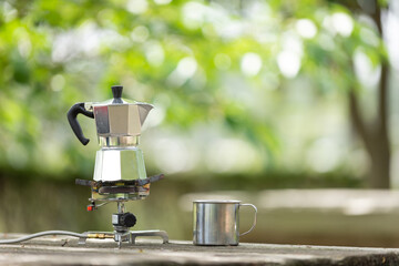 ドリップしたコーヒー