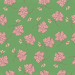 Floral vector Seamless Pattern