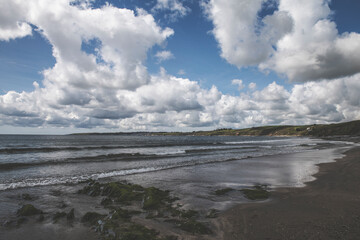 Carne Beach, Roseland Heritage Coast, Cornwall, UK