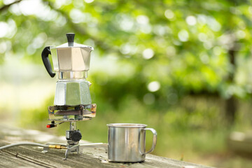ドリップしたコーヒー