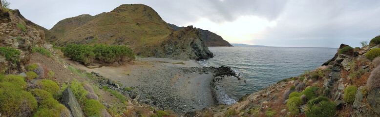 Am Ausgang der Richtisschlucht auf Kreta