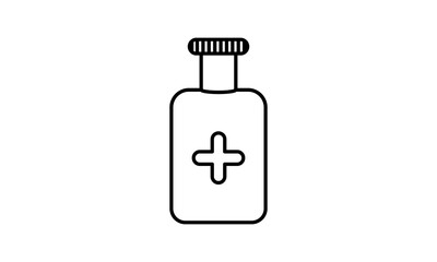 Medicine, Tablets, Tube, Vaccine, Drug, Pills, Bottle, Medical, Health, Symbol free vector image icon