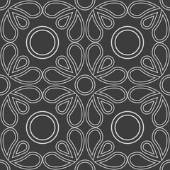 Geometric fabric abstract ethnic pattern, vector illustration style seamless. design for fabric, curtain, background, carpet, wallpaper, clothing, wrapping, Batik, fabric, tile, ceramic