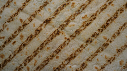 close texture pita top view. healthy food