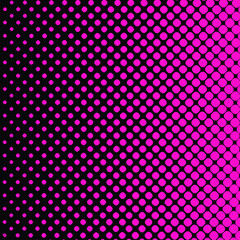 black background and pink round shape patterns
