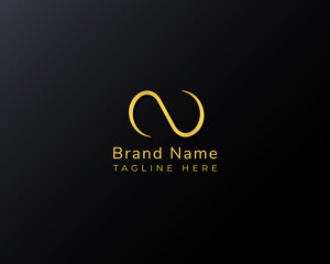 N letter Logo Design 