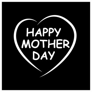 mother day white boarc