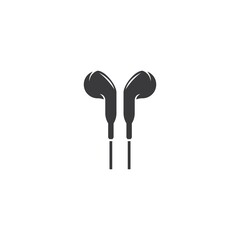earphone icon vector