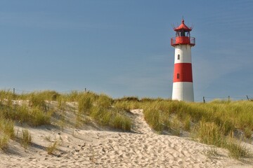 Leuchtturm auf Sylt am Ellenbogen