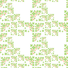 Seamless unique pattern abstract and nature