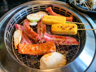 Japanese beef full course yakinuku grill.