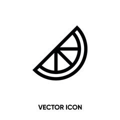 Lemon vector icon. Modern, simple flat vector illustration for website or mobile app.Lemon slime symbol, logo illustration. Pixel perfect vector graphics	