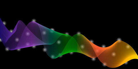 Abstract graphic design motion RGB