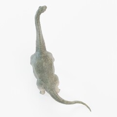 Realistic 3D Render of Brachiosaurus Dinosaur © bescec