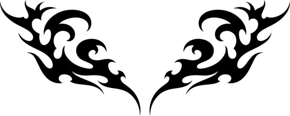 138-Fire Tribal-21(Wing Type)