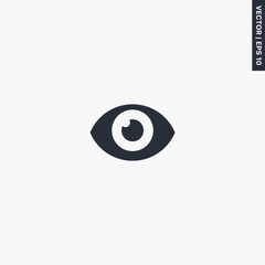 Eye, view, premium quality flat icon