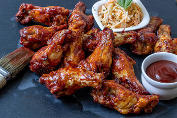 bbq sauce chicken wings
