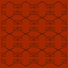 Luxury design Ornaments, Aztecs pattern background