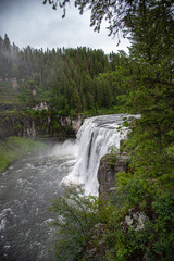 Mesa Falls Yellowstone (late summer)