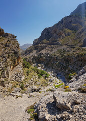 Preveli - Traumstrand auf Kreta: Anfahrt durch die Kourtaliotiko-Schlucht